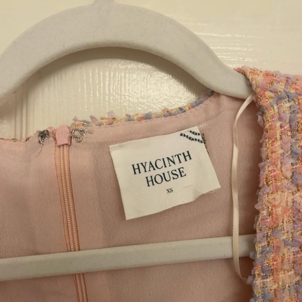 Hyacinth House Pink Tweed Dress - Picture 3 of 3
